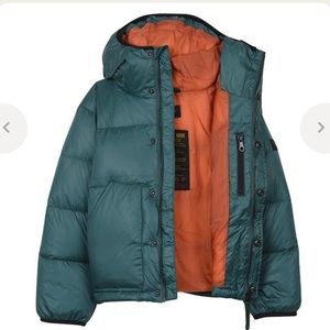 Snowflow Down Jacket Green - Finger in the nose - Size 2/3 years